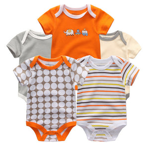 Rompers - Kit com 5 Peças